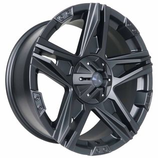 Black Iron Evasion Wheels - Black Satin