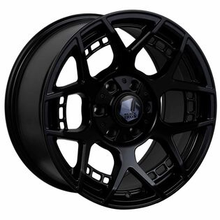 Black Iron Treacherous Wheels - Satin Black