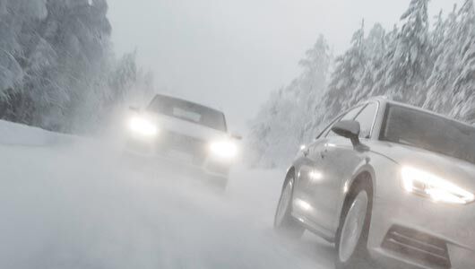 Change all four winter tires