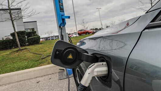 Electric Vehicle with EV Tires